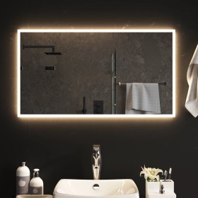 Bathroom mirror with LED 90x50 cm by vidaXL, Mirrors - Ref: Foro24-151770, Price: 74,99 €, Discount: %