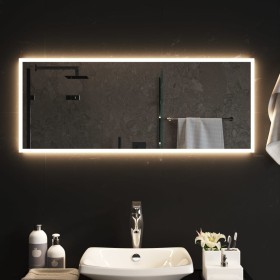 Badezimmerspiegel mit LED 100x40 cm von vidaXL, Spiegel - Ref: Foro24-151772, Preis: 72,99 €, Rabatt: %