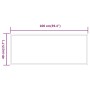 Espejo de baño con LED 100x40 cm de vidaXL, Espejos - Ref: Foro24-151772, Precio: 72,95 €, Descuento: %