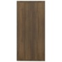 Aparador madera contrachapada roble marrón 88x30x65 cm de vidaXL, Aparadores - Ref: Foro24-815371, Precio: 89,00 €, Descuento: %