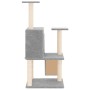 Cat scratching post with light gray sisal posts 109 cm by vidaXL, Cat furniture - Ref: Foro24-171670, Price: 46,66 €, Discoun...