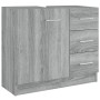 Sonoma gray plywood sink cabinet 63x30x54cm by vidaXL, Bathroom furniture - Ref: Foro24-815631, Price: 71,17 €, Discount: %