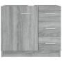 Sonoma gray plywood sink cabinet 63x30x54cm by vidaXL, Bathroom furniture - Ref: Foro24-815631, Price: 71,17 €, Discount: %