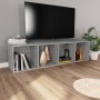 Regal/TV-Schrank aus grauem Sonoma-Sperrholz, 36 x 30 x 143 cm von vidaXL, Bücherregale und Regale - Ref: Foro24-815247, Prei...