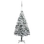 Künstlicher Weihnachtsbaum mit LEDs und grünen PVC-Kugeln 210 cm von vidaXL, Weihnachtsbäume - Ref: Foro24-3077917, Preis: 15...