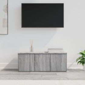 Mueble de TV madera contrachapada gris Sonoma 80x34x30 cm de vidaXL, Muebles TV - Ref: Foro24-815499, Precio: 57,99 €, Descue...