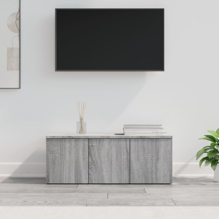 Mueble de TV madera contrachapada gris Sonoma 80x34x30 cm de vidaXL, Muebles TV - Ref: Foro24-815499, Precio: 57,26 €, Descue...