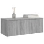 Mueble de TV madera contrachapada gris Sonoma 80x34x30 cm de vidaXL, Muebles TV - Ref: Foro24-815499, Precio: 57,26 €, Descue...