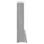 Gray plywood CD shelf 102x23x89.5 cm by vidaXL, CD and DVD storage - Ref: Foro24-815484, Price: 78,15 €, Discount: %