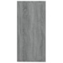 Sonoma gray plywood sideboard 88x30x65 cm by vidaXL, Sideboards - Ref: Foro24-815370, Price: 97,99 €, Discount: %