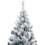 Artificial Christmas tree with LEDs and green PVC balls 210 cm by vidaXL, Christmas trees - Ref: Foro24-3077917, Price: 156,4...