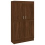 Regal aus eichenbraunem Sperrholz, 82,5 x 30,5 x 150 cm von vidaXL, Bücherregale und Regale - Ref: Foro24-815614, Preis: 150,...