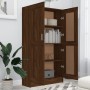 Regal aus eichenbraunem Sperrholz, 82,5 x 30,5 x 150 cm von vidaXL, Bücherregale und Regale - Ref: Foro24-815614, Preis: 151,...