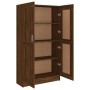 Regal aus eichenbraunem Sperrholz, 82,5 x 30,5 x 150 cm von vidaXL, Bücherregale und Regale - Ref: Foro24-815614, Preis: 151,...