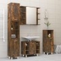 Armario de baño madera contrachapada roble ahumado 30x30x95 cm de vidaXL, Muebles de baño - Ref: Foro24-815606, Precio: 48,79...