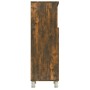 Armario de baño madera contrachapada roble ahumado 30x30x95 cm de vidaXL, Muebles de baño - Ref: Foro24-815606, Precio: 48,79...