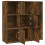 Regal aus geräuchertem Eichensperrholz, 90 x 30 x 90 cm von vidaXL, Bücherregale und Regale - Ref: Foro24-815549, Preis: 94,3...