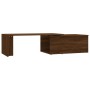 Mesa de centro madera contrachapada marrón roble 150x50x35 cm de vidaXL, Mesas de centro - Ref: Foro24-815470, Precio: 69,99 ...