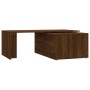 Mesa de centro madera contrachapada marrón roble 150x50x35 cm de vidaXL, Mesas de centro - Ref: Foro24-815470, Precio: 69,99 ...