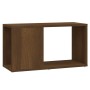 Mueble de TV madera contrachapada marrón roble 60x24x32 cm de vidaXL, Muebles TV - Ref: Foro24-816031, Precio: 23,34 €, Descu...