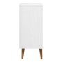 MOLDE bedside table solid white pine wood 40x35x82 cm by vidaXL, Drawers - Ref: Foro24-350502, Price: 127,17 €, Discount: %