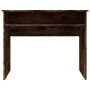 Escritorio madera contrachapada color roble ahumado 90x50x74 cm de vidaXL, Escritorios - Ref: Foro24-815462, Precio: 48,99 €,...