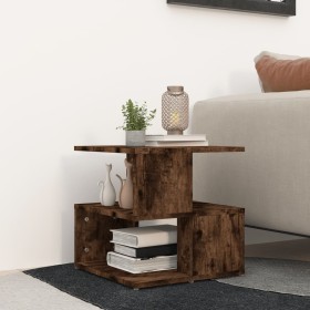 Smoked oak plywood side table 40x40x40 cm by vidaXL, Side tables - Ref: Foro24-815810, Price: 35,99 €, Discount: %