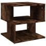 Smoked oak plywood side table 40x40x40 cm by vidaXL, Side tables - Ref: Foro24-815810, Price: 32,33 €, Discount: %