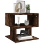 Smoked oak plywood side table 40x40x40 cm by vidaXL, Side tables - Ref: Foro24-815810, Price: 32,33 €, Discount: %