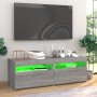 TV furniture 2 units with LED lights Sonoma gray 60x35x40 cm by vidaXL, TV Furniture - Ref: Foro24-815681, Price: 82,15 €, Di...