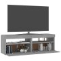 Muebles de TV 2 uds con luces LED gris Sonoma 60x35x40 cm de vidaXL, Muebles TV - Ref: Foro24-815681, Precio: 83,02 €, Descue...