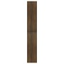 Brown oak plywood 5-shelf shelf 80x30x189 cm by vidaXL, Bookcases and shelves - Ref: Foro24-815404, Price: 139,95 €, Discount: %