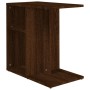 Mesa auxiliar de madera contrachapada marrón roble 50x30x50 cm de vidaXL, Mesas auxiliares - Ref: Foro24-815851, Precio: 29,9...