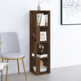 Oak brown plywood corner furniture 33x33x132 cm by vidaXL, Lockers and storage cabinets - Ref: Foro24-816025, Price: 54,45 €,...