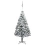 Artificial Christmas tree with LEDs and green PVC balls 240 cm by vidaXL, Christmas trees - Ref: Foro24-3077918, Price: 209,7...