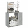 Armario auxiliar madera contrachapada gris Sonoma 60x30x50 cm de vidaXL, Aparadores - Ref: Foro24-815814, Precio: 38,99 €, De...