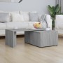 Mesa de centro de madera contrachapada gris Sonoma 150x50x35 cm de vidaXL, Mesas de centro - Ref: Foro24-815469, Precio: 76,7...