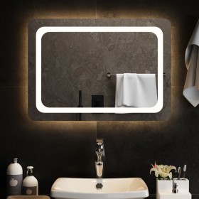 Espejo de baño con LED 70x50 cm de vidaXL, Espejos - Ref: Foro24-151784, Precio: 66,99 €, Descuento: %