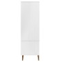 Armario MOLDE madera maciza de pino blanco 90x55x175 cm de vidaXL, Armarios roperos - Ref: Foro24-350523, Precio: 318,90 €, D...