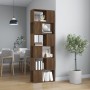 Shelf / space divider brown oak 60x24x186 cm by vidaXL, Bookcases and shelves - Ref: Foro24-816034, Price: 79,85 €, Discount: %