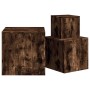 3-piece smoked oak plywood side tables by vidaXL, Side tables - Ref: Foro24-815987, Price: 78,18 €, Discount: %