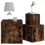 3-piece smoked oak plywood side tables by vidaXL, Side tables - Ref: Foro24-815987, Price: 78,18 €, Discount: %