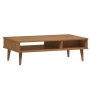 MOLDE coffee table solid brown pine wood 100x55x31 cm by vidaXL, Coffee table - Ref: Foro24-350528, Price: 66,99 €, Discount: %