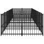 Steel outdoor kennel 11.26 m² by vidaXL, Dog kennels and fences - Ref: Foro24-3124583, Price: 1,00 €, Discount: %