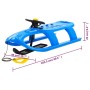 Sled with blue polypropylene steering wheel 102.5x40x23 cm by vidaXL, Sleighs - Ref: Foro24-93724, Price: 67,29 €, Discount: %