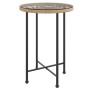 Tempered glass and steel dining table 55 cm by vidaXL, Garden tables - Ref: Foro24-319434, Price: 51,33 €, Discount: %