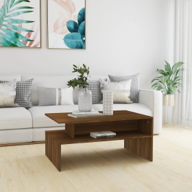 Brown oak plywood coffee table 90x60x42.5 cm by vidaXL, Coffee table - Ref: Foro24-815857, Price: 75,99 €, Discount: %