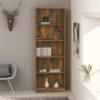 5-tier smoked oak plywood shelf 60x24x175 cm by vidaXL, Bookcases and shelves - Ref: Foro24-815432, Price: 89,06 €, Discount: %