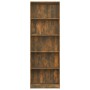 5-tier smoked oak plywood shelf 60x24x175 cm by vidaXL, Bookcases and shelves - Ref: Foro24-815432, Price: 89,06 €, Discount: %