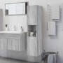 Armario de baño madera contrachapada gris Sonoma 30x30x130 cm de vidaXL, Muebles de baño - Ref: Foro24-815640, Precio: 71,74 ...